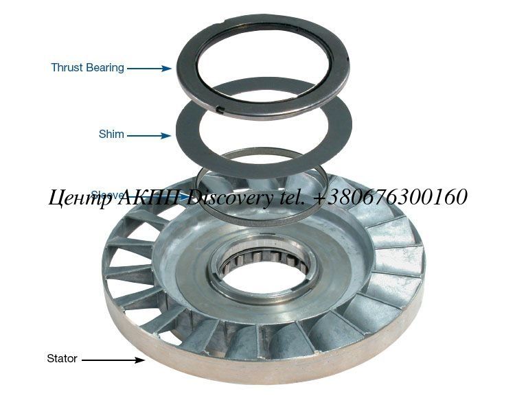 Torque Converter Bearing Renault/Peugeot DPO/AL4 (Tricomponent)
