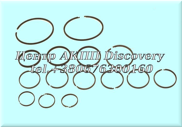 Комплект Тефлонових Кілець AD4, AD8, AR4 1989-up (Transtec)