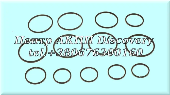 Комплект Тефлонових Кілець UA80E/F  (Transtec)