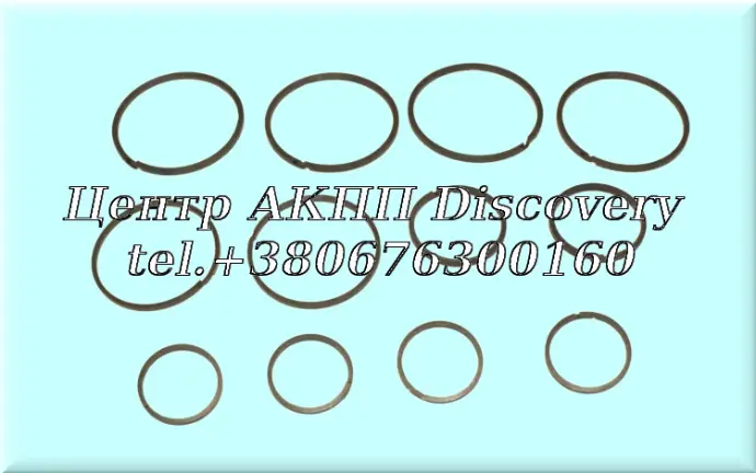 Комплект Тефлонових Кілець АКПП U880, TG-81SC, 8F35 (Precision) 