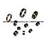 [23030] BUSHING KIT 10 PC R4AXEL 87-UP (Transtar)
