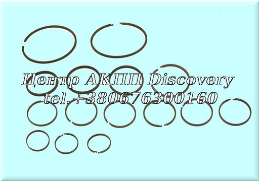 [261175K] Комплект Тефлонових Кілець AD4, AD8, AR4 1989-up (Transtec)